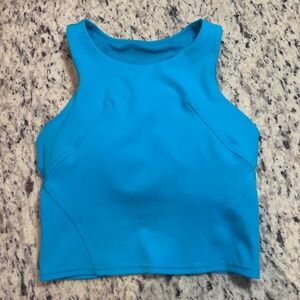 Lululemon Invigorate Training Tank Top in Turquoise Tide size 2